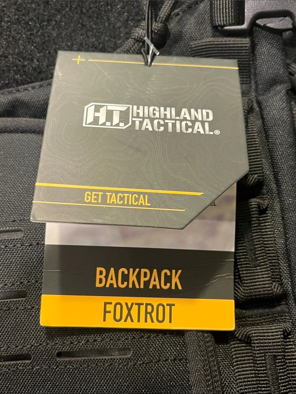 Highland Tactical Foxtrot Backpack Mole Webbing Laptop new black